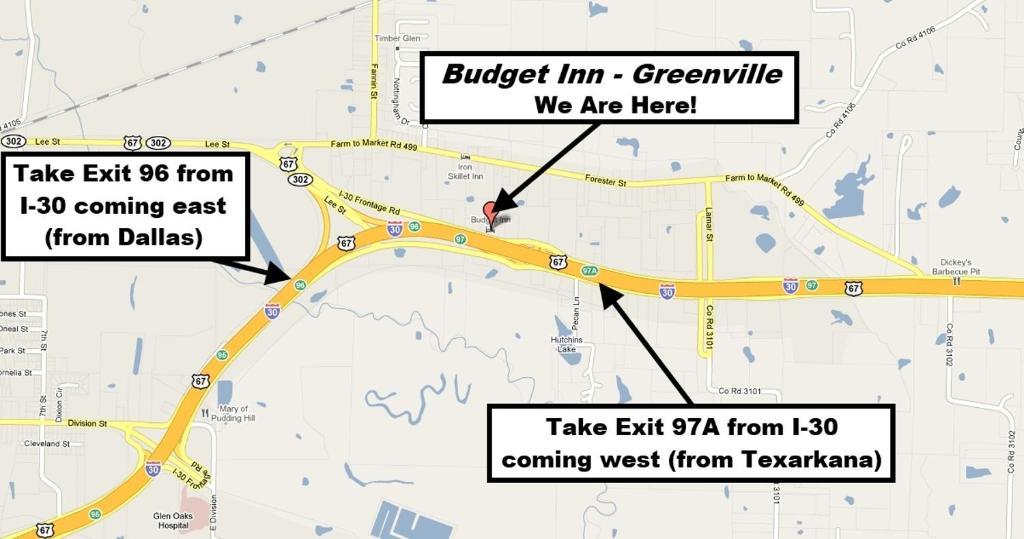 Budget Inn Motel Greenville Tx Экстерьер фото